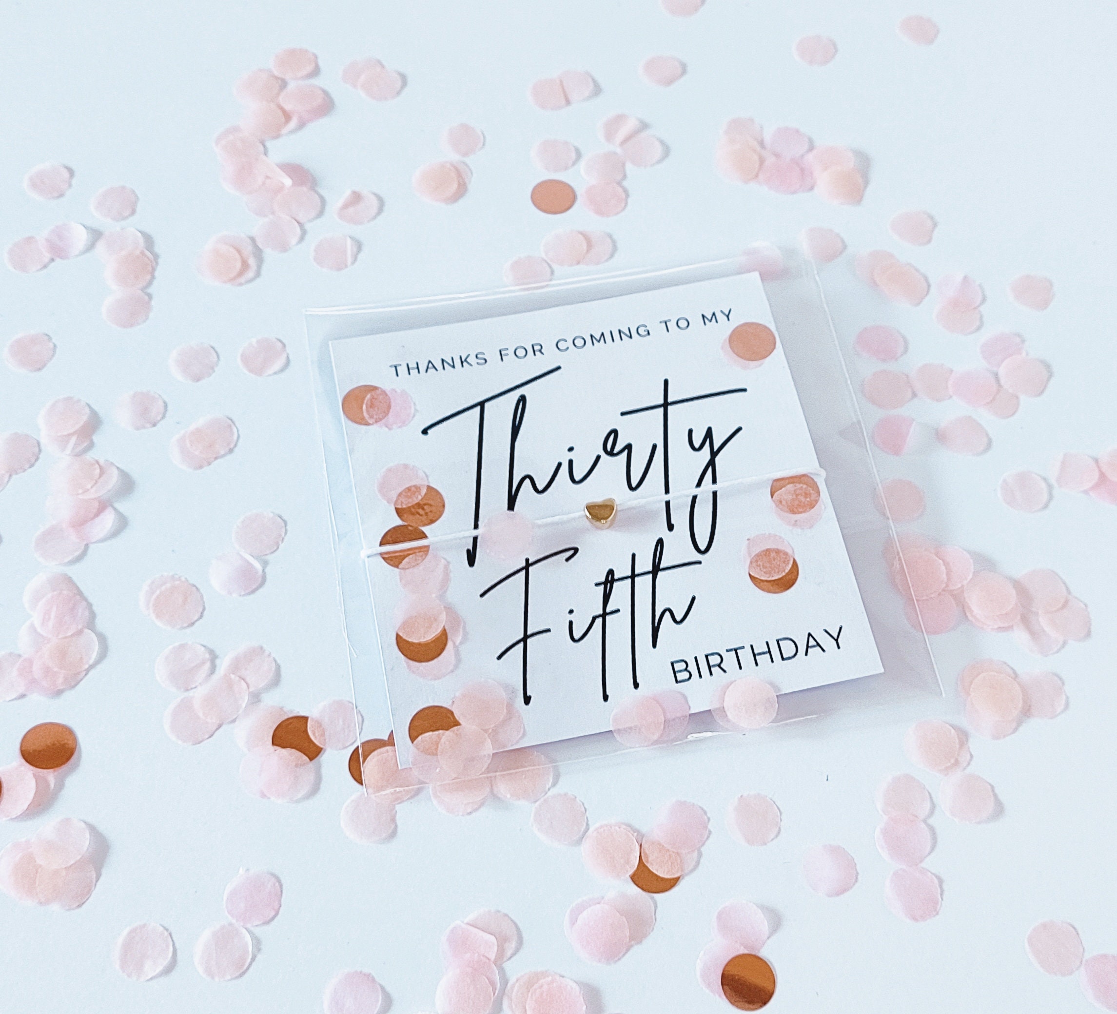 Personalized Birthday Bracelet Party Favors