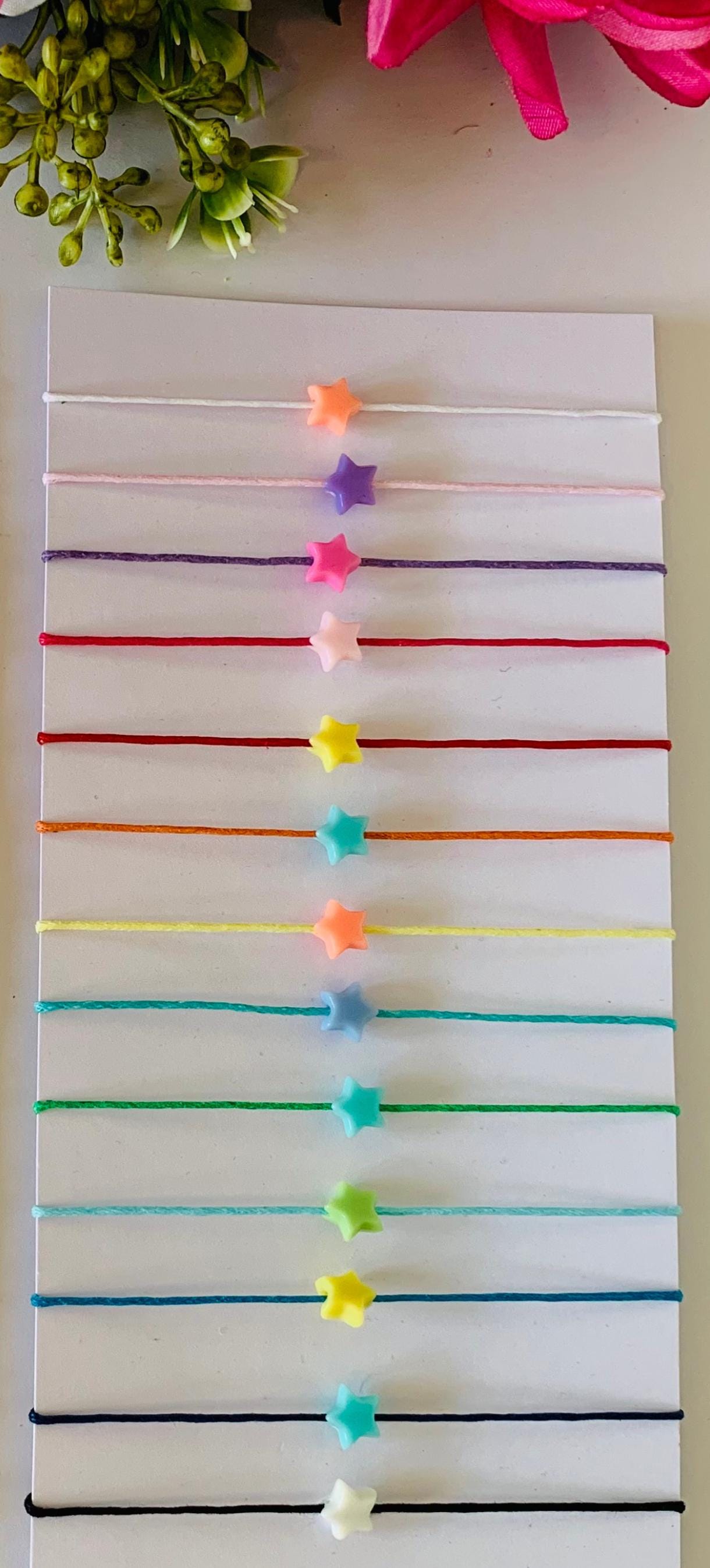 Personalized Boho Birthday Wish Bracelet Favor