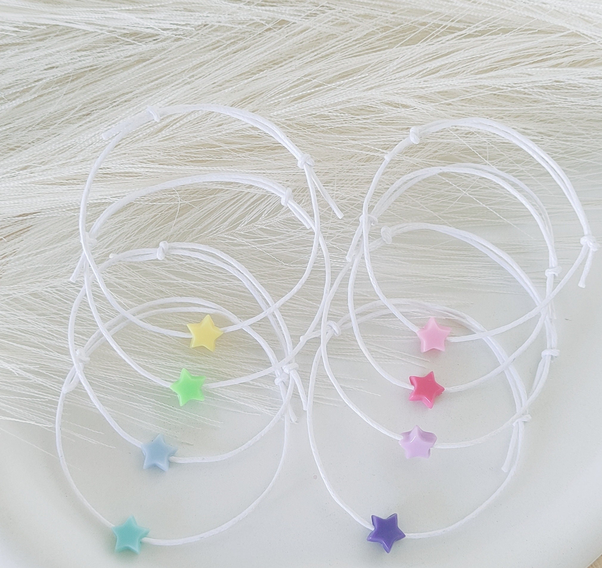 Personalized First Day of School Wish Bracelet Cards