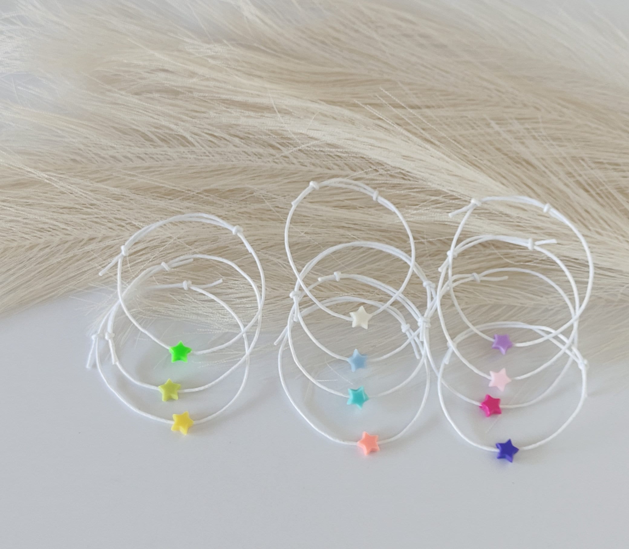 Personalized Mermaid Birthday Wish Bracelet Favors