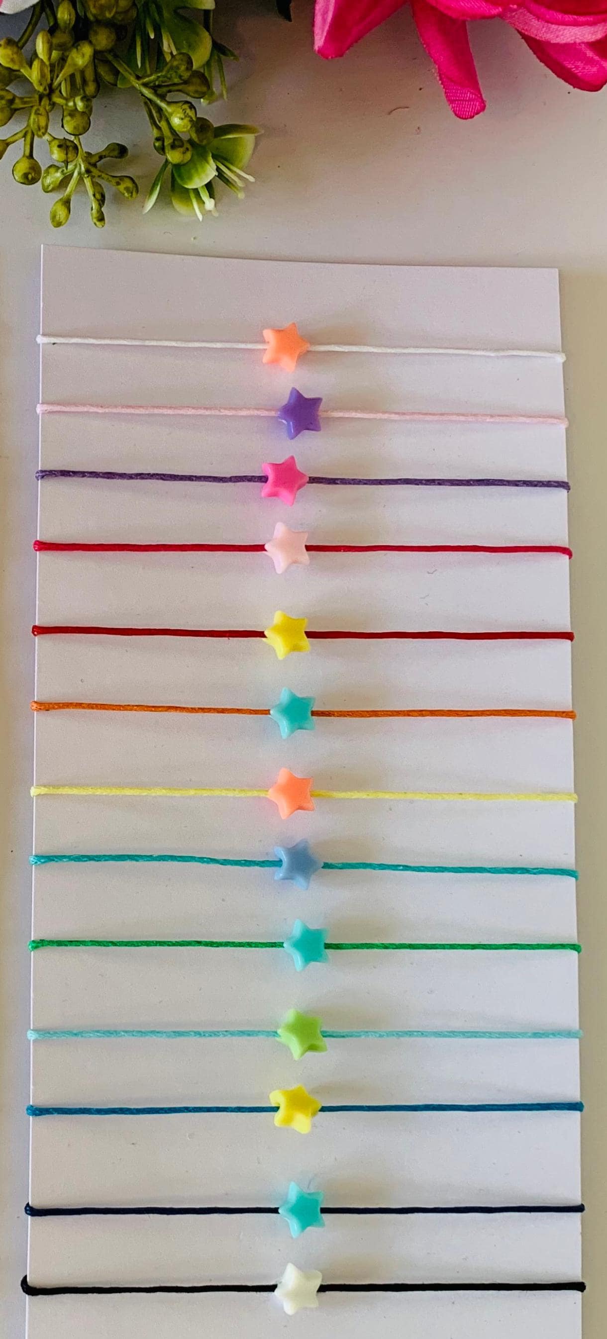 Personalized Safari Birthday Wish Bracelet Favors
