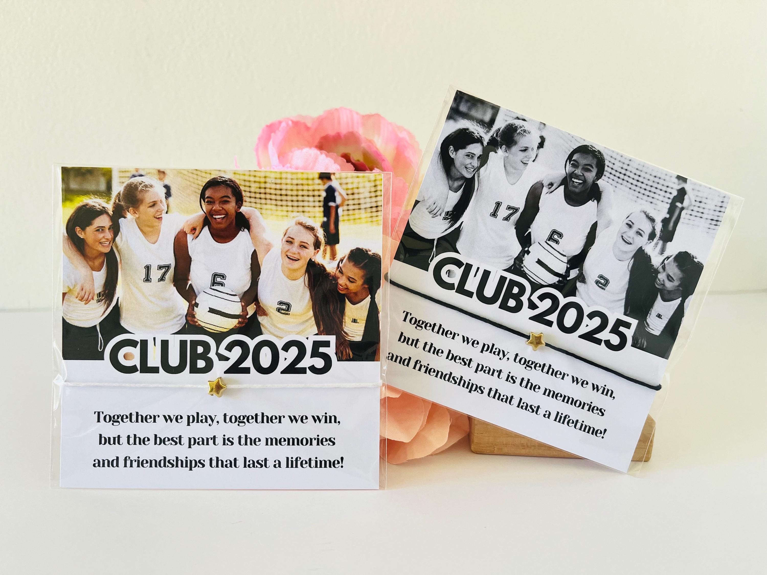 Personalized Sports Team Photo Bracelet Card