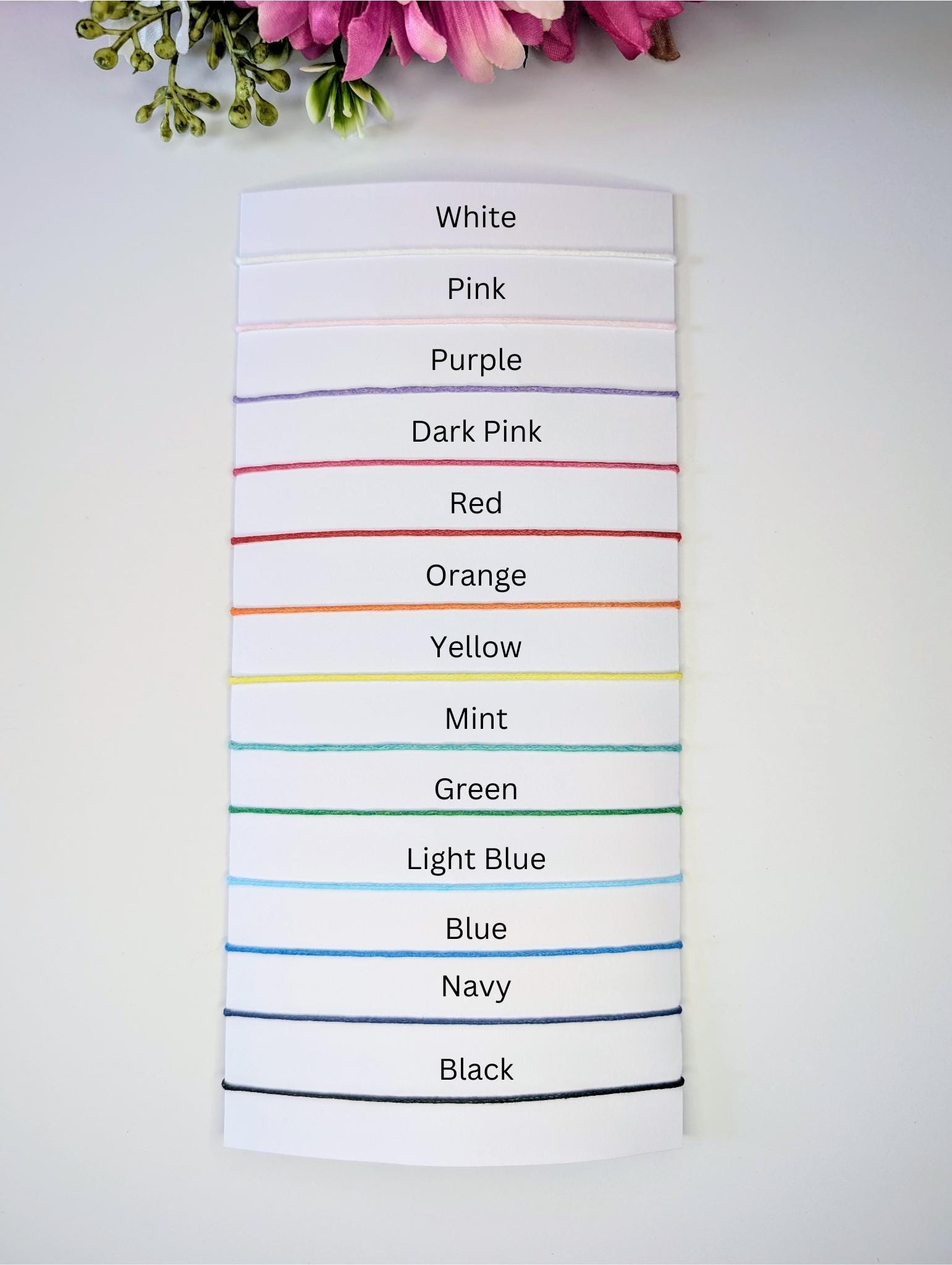 Personalized Student Appreciation Bracelet Cards